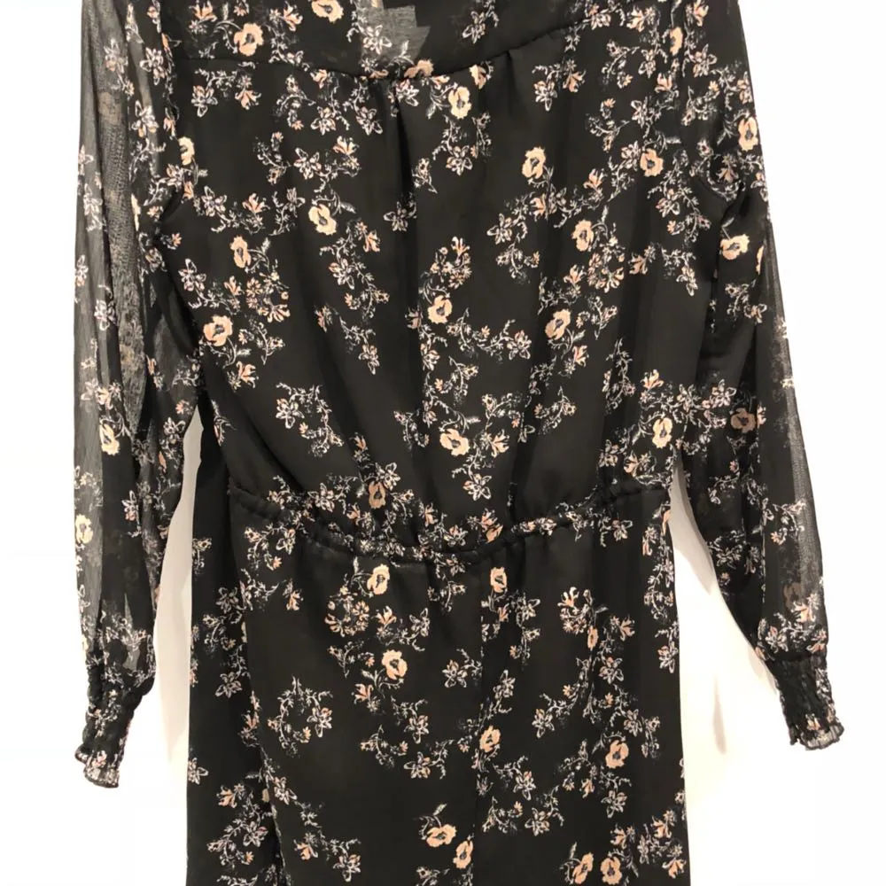 Black Floral Romper  - Image 6