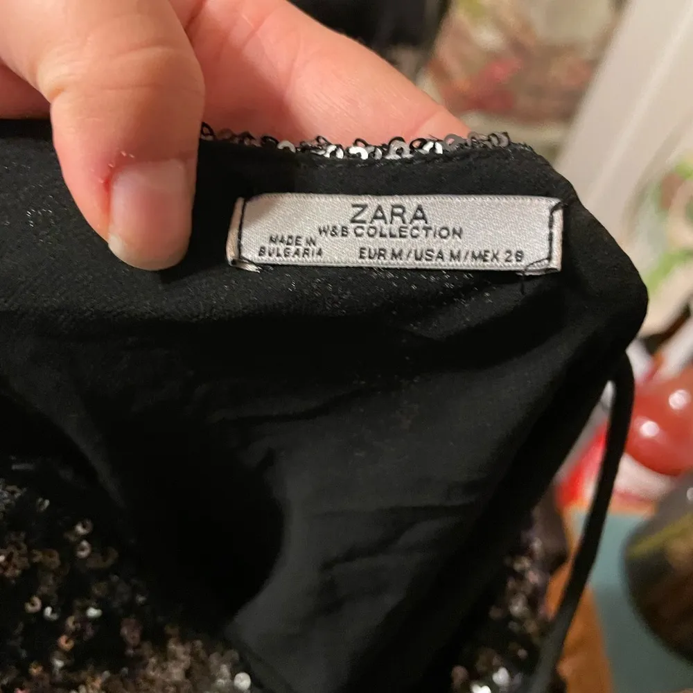 ZARA SEQUIN LACE DRESS - Image 5