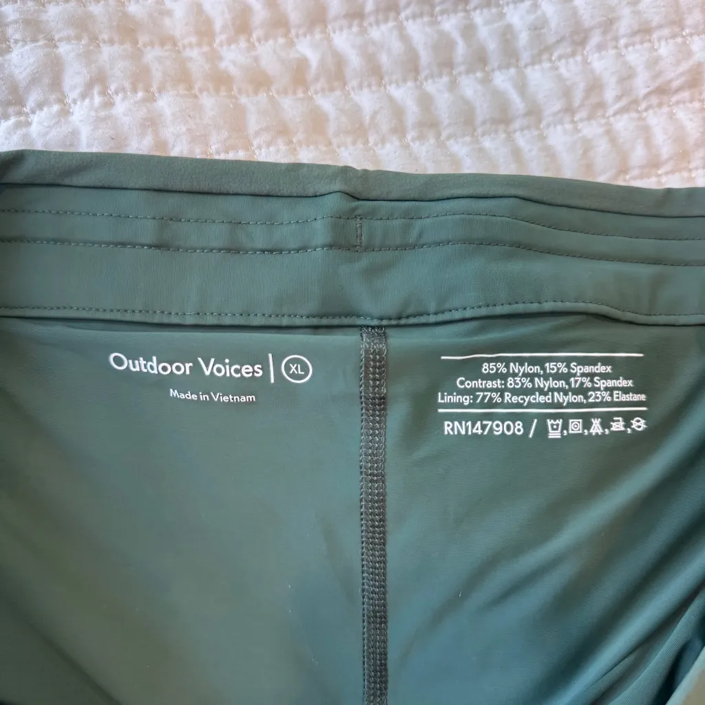 Outdoor Voices Skort Green XL - Image 7