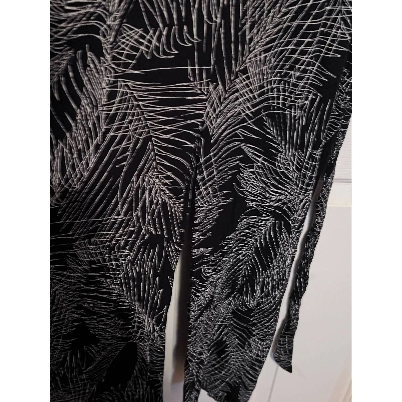 A.N.A. A New Approach Women's Jumpsuit Black White Size M 53" Long x 16 "‎ PTP Size M - Image 3