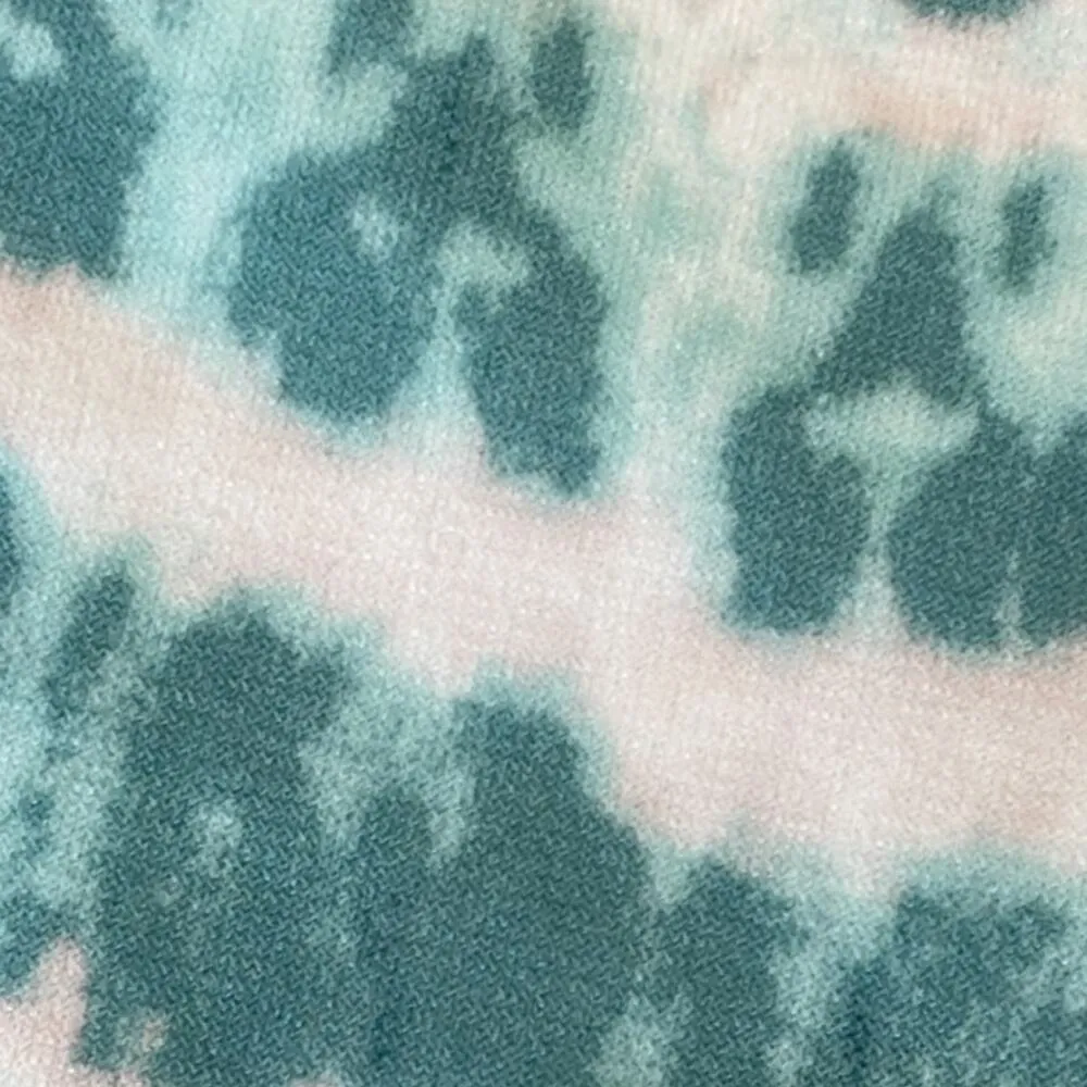 Vince Camuto Mosaic Seas Teal Stripe Ponte Skirt size Small NWOT - Image 9