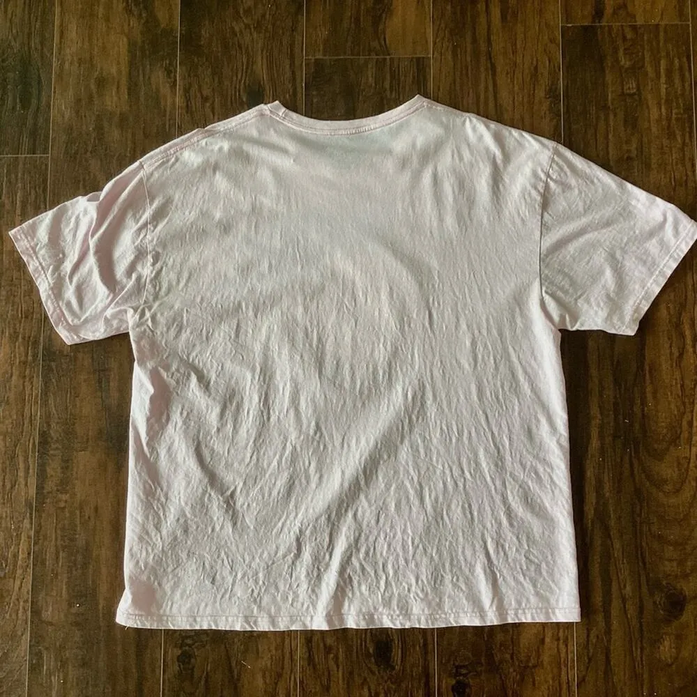 Graphic Trippy T Shirt Pink Size XXL - Image 3