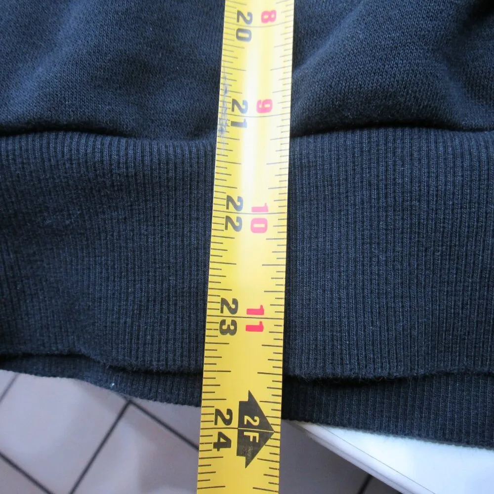 CONVERSE Cons Logo Sweatshirt Black Multi Color Skull Mushroom Colorful Small - Image 10