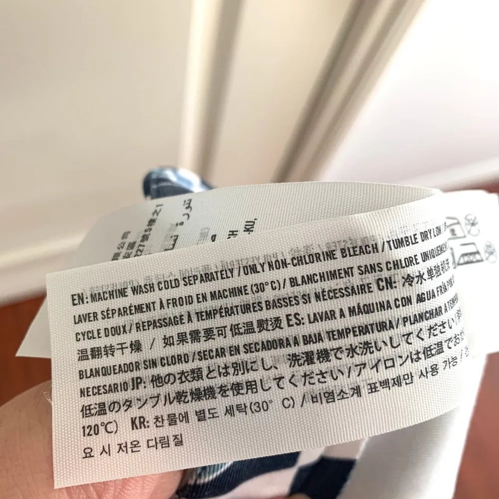 3/$15 Abercrombie & Fitch Abstract Geometric Print Skort in Blue - Image 10