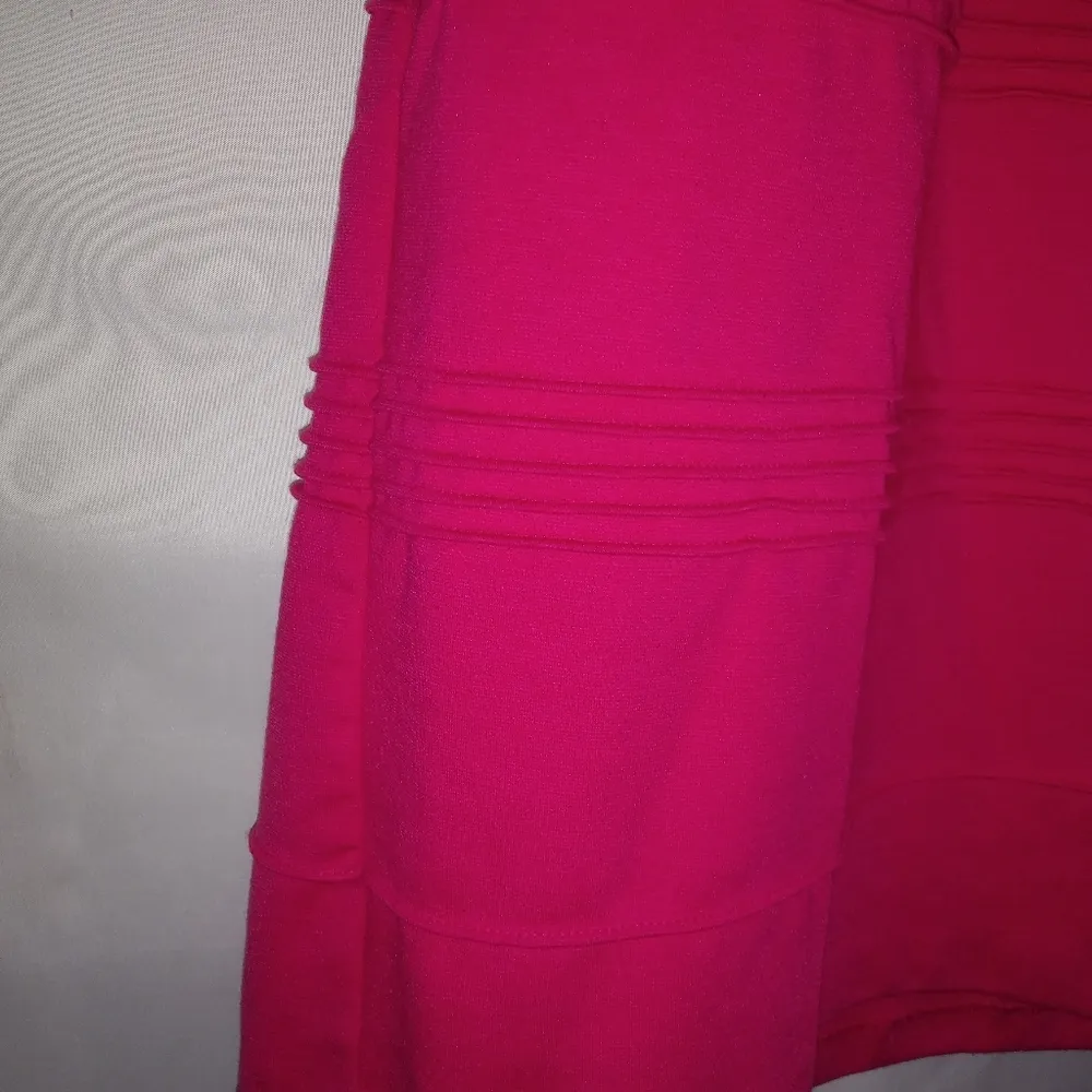 Elle 12 Shocking Pink Shift Dress - Image 2