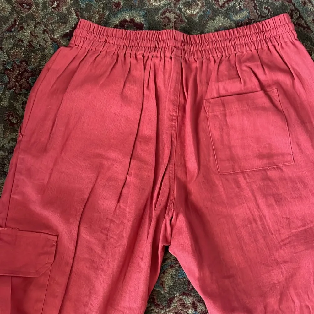 Linen Blend cargo pants - Image 5