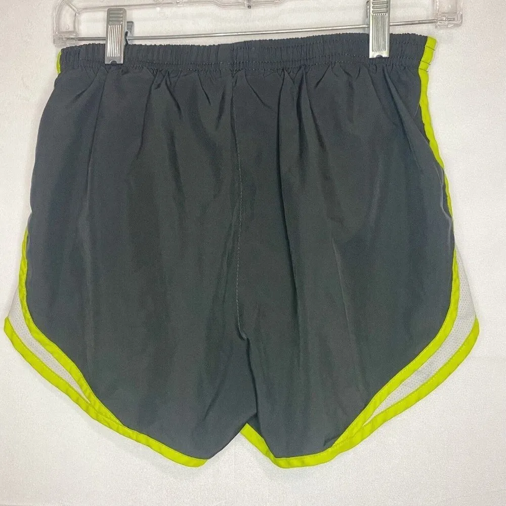 Nike Running Shorts Charcoal Athletic Built it Liner Drawstring Sz Small 3” - Image 3