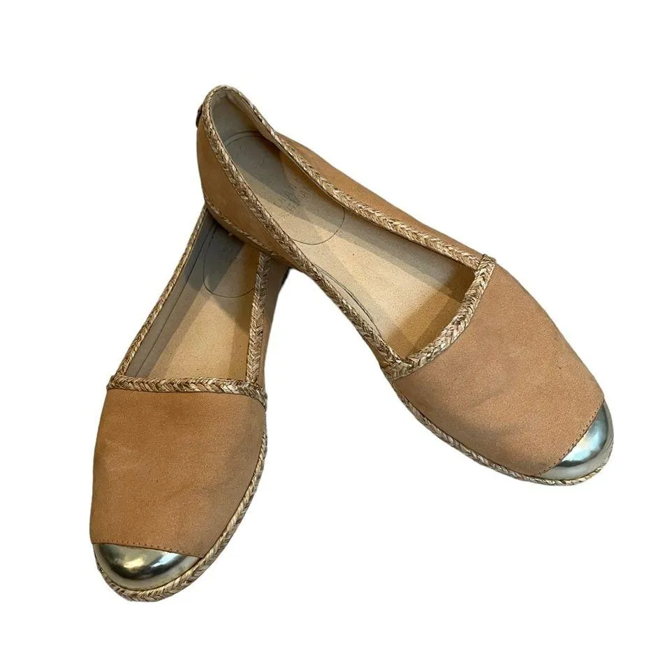 Stuart Weitzman Tripadrille Espadrille Flats, Sz 7.5 - Image 2