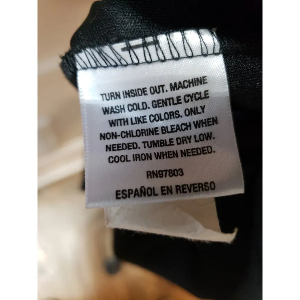 Bar iii Bodycon Dress Women's Size XL Black Elegant 3/4 Sleeves - Image 9