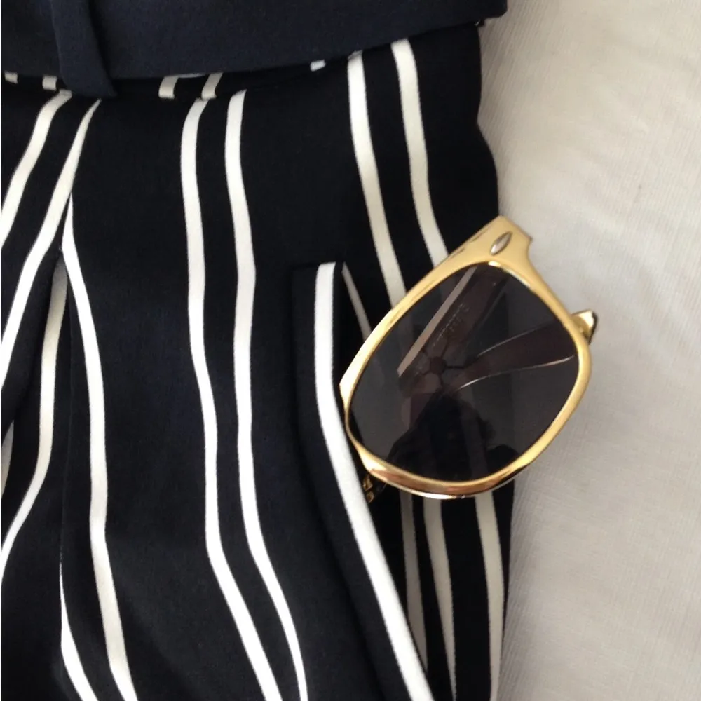 Torrid B&W‎ Striped Tie Front Shorts - Image 6