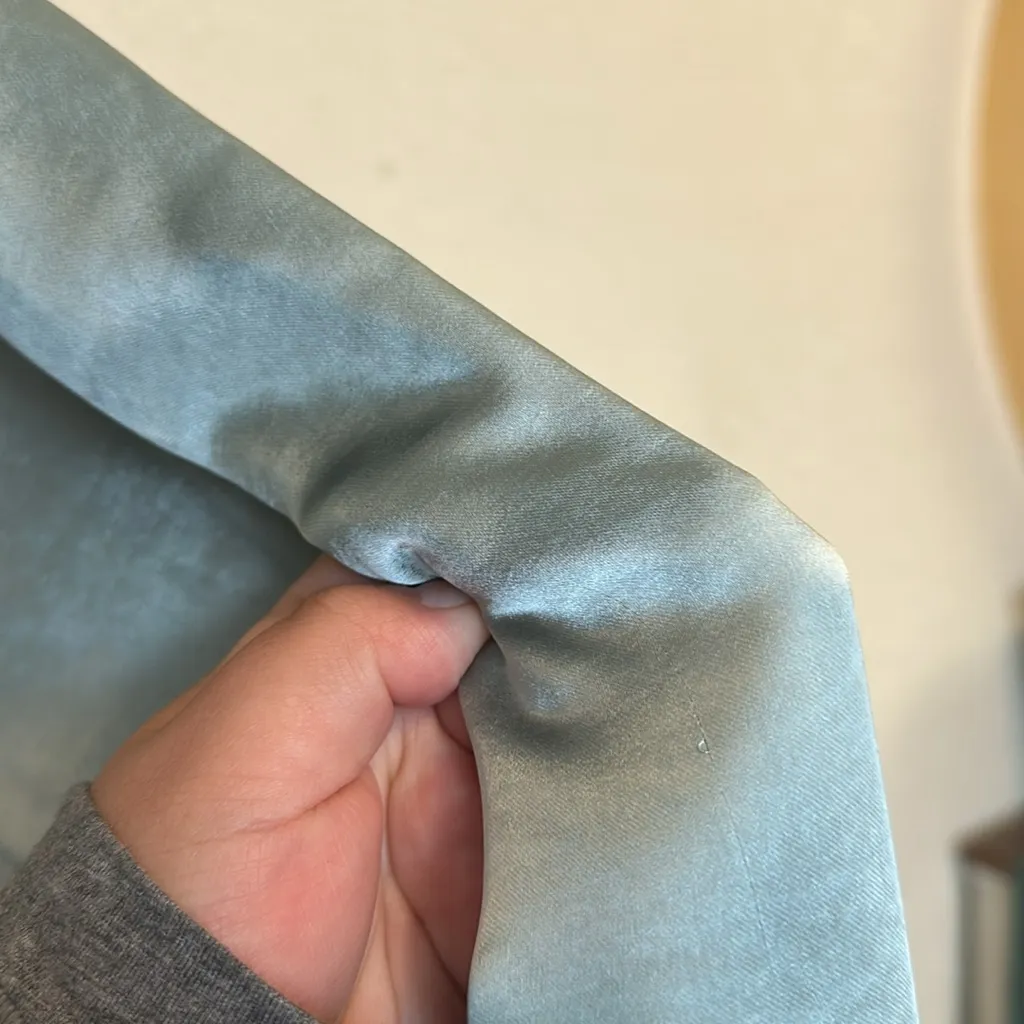 HOUSE OF CB 'Costanza'‎ Light Jade Maxi Dress blue NWOT size L - Image 8