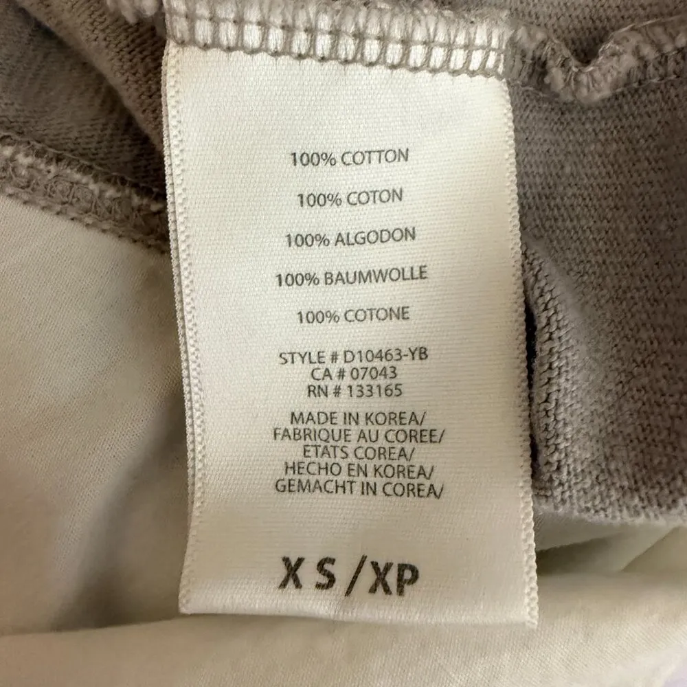 Anthropologie Eri + Ali Long Sleeve Cotton Blouse Women's XS Taupe Lagenlook - Image 11