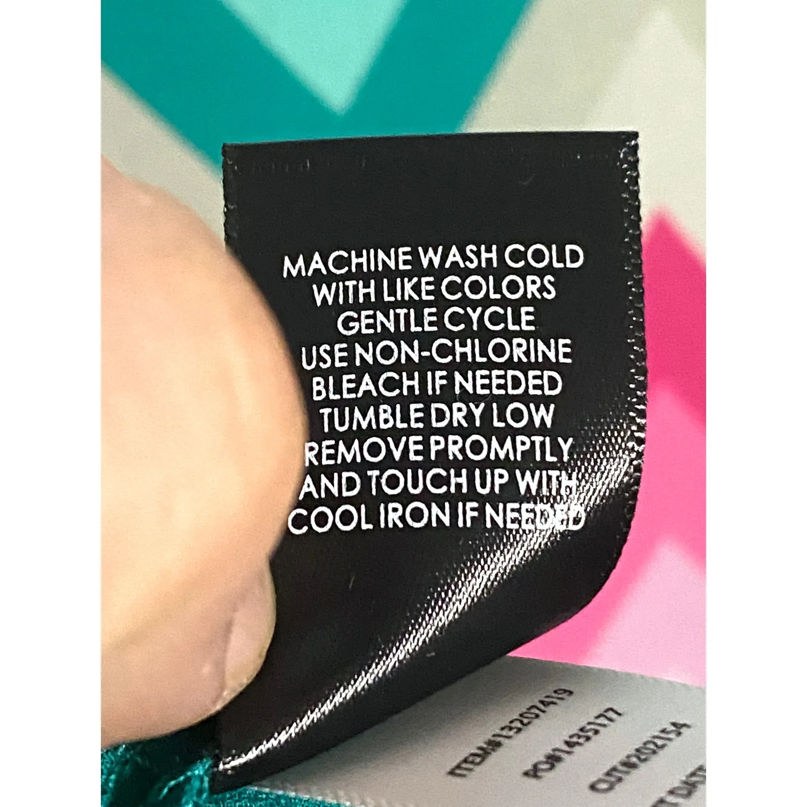 Torrid 00 Chevron Chiffon Striped Cami Tank Top M/L 10 Pink Green Retro Boho NWT - Image 8