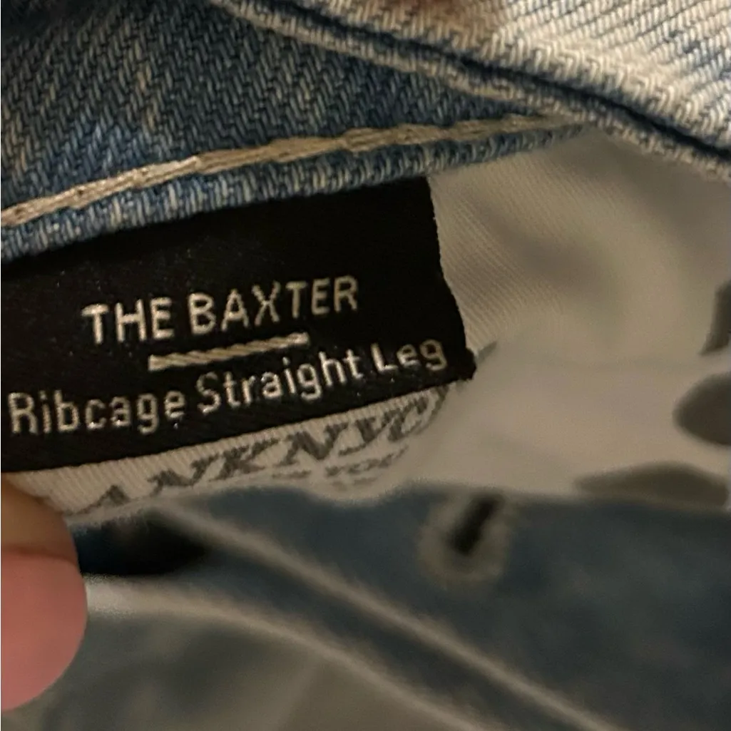 Blank NYC Women’s Baxter Color-Block Straight Leg Jeans Size 28 Style 70RK3038 - Image 9