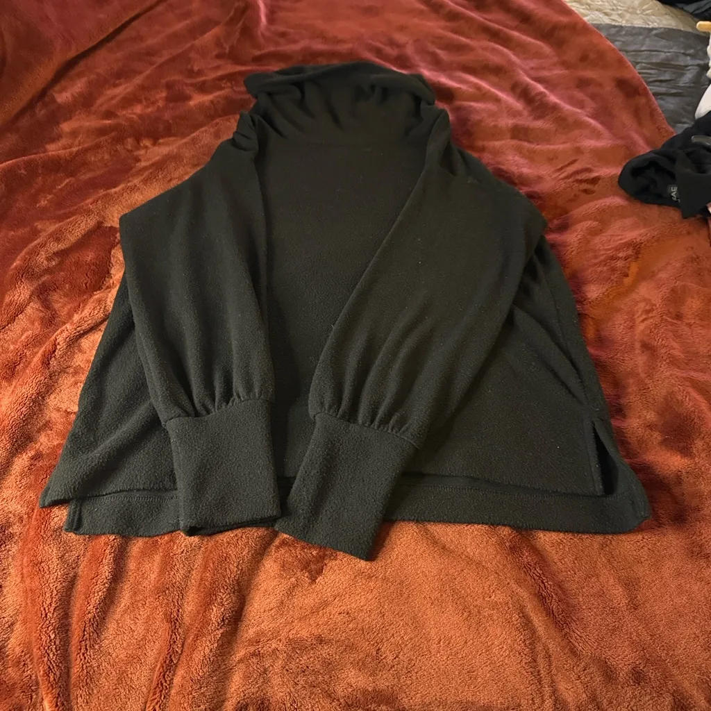 Maeve by Anthropologie Black Cowl Neck Sweater - Image 5