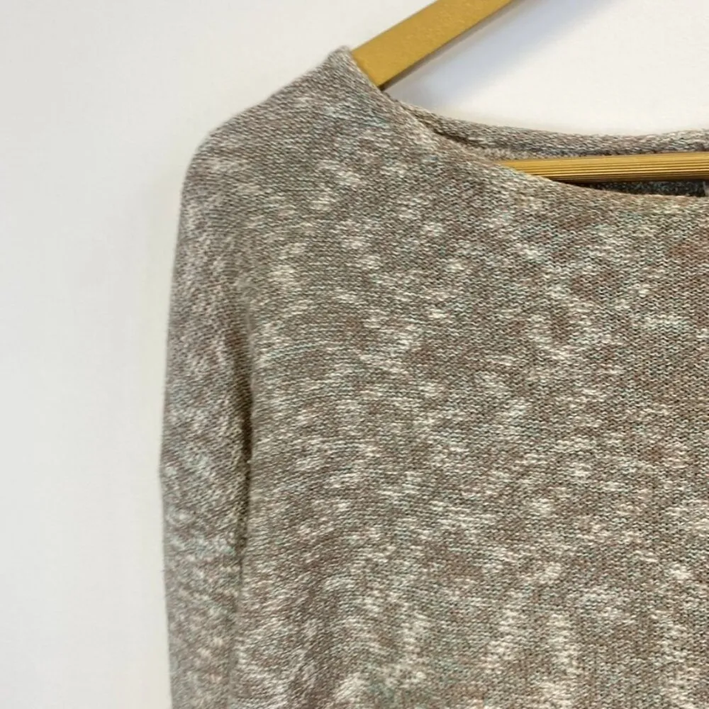 Lilla P Marled Knit Sweater Tan - Image 4