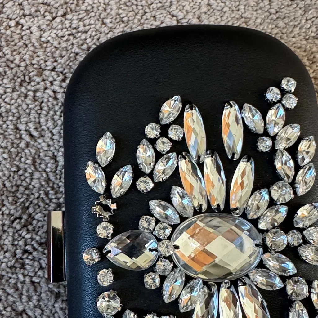 Merona Beaded Rhinestone Clutch - Image 7