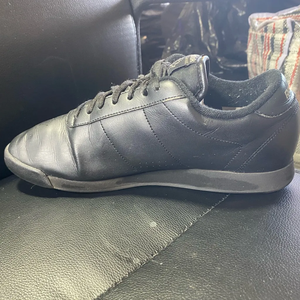 🖤Reebok Classics Black Princess Sneakers Size 10 - Image 8