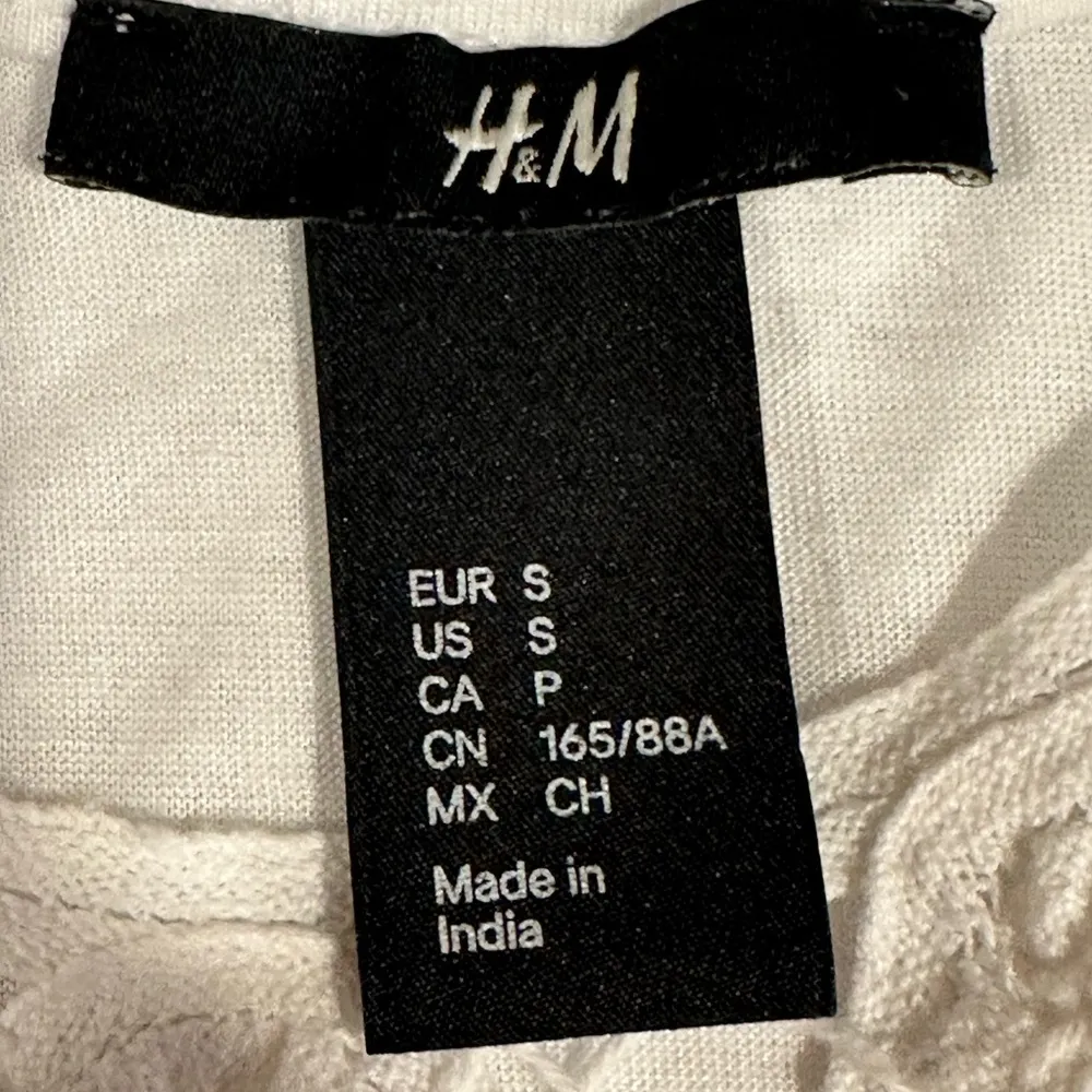 H&M White Lace Halter Tank Top Small‎ Boho Festival Summer Casual Flowy - Image 7