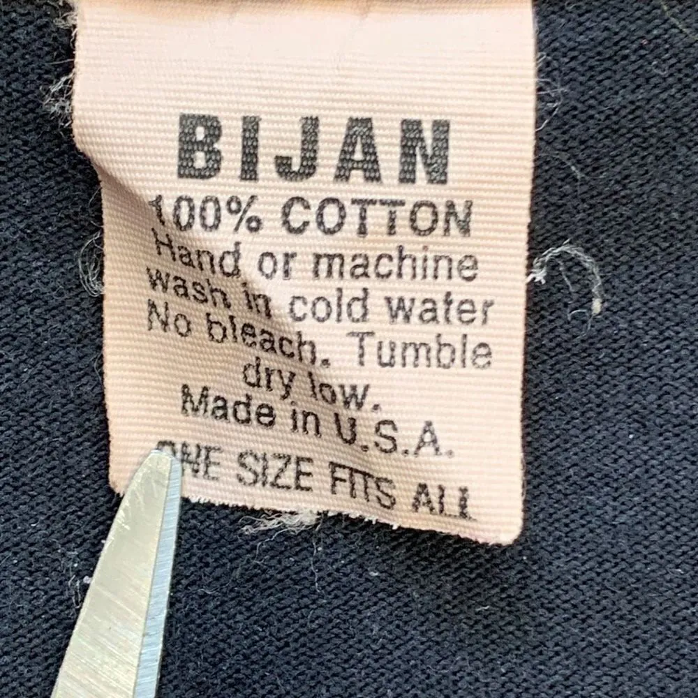 Vintage Philip Noel Tee Shirt Black Southwestern Tapestry Embellished Studs Size L - Image 9