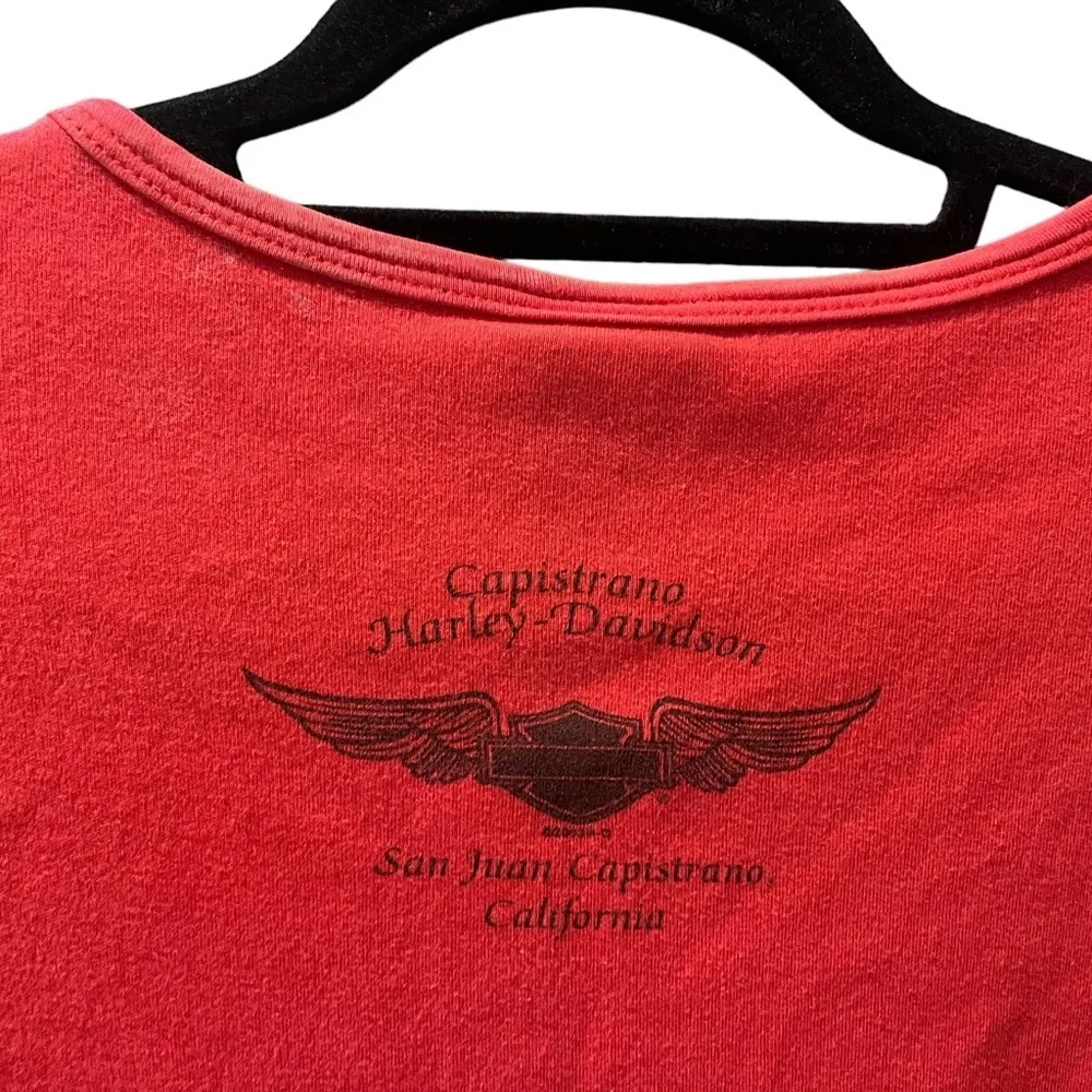 Harley Davidson San Juan Capistrano California Motorcycle Biker Shirt Size XL - Image 5