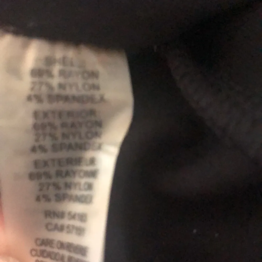 Black Ponte Knit Pull On Slim Pant Sz M Stretch Fall Wardrobe - Image 6