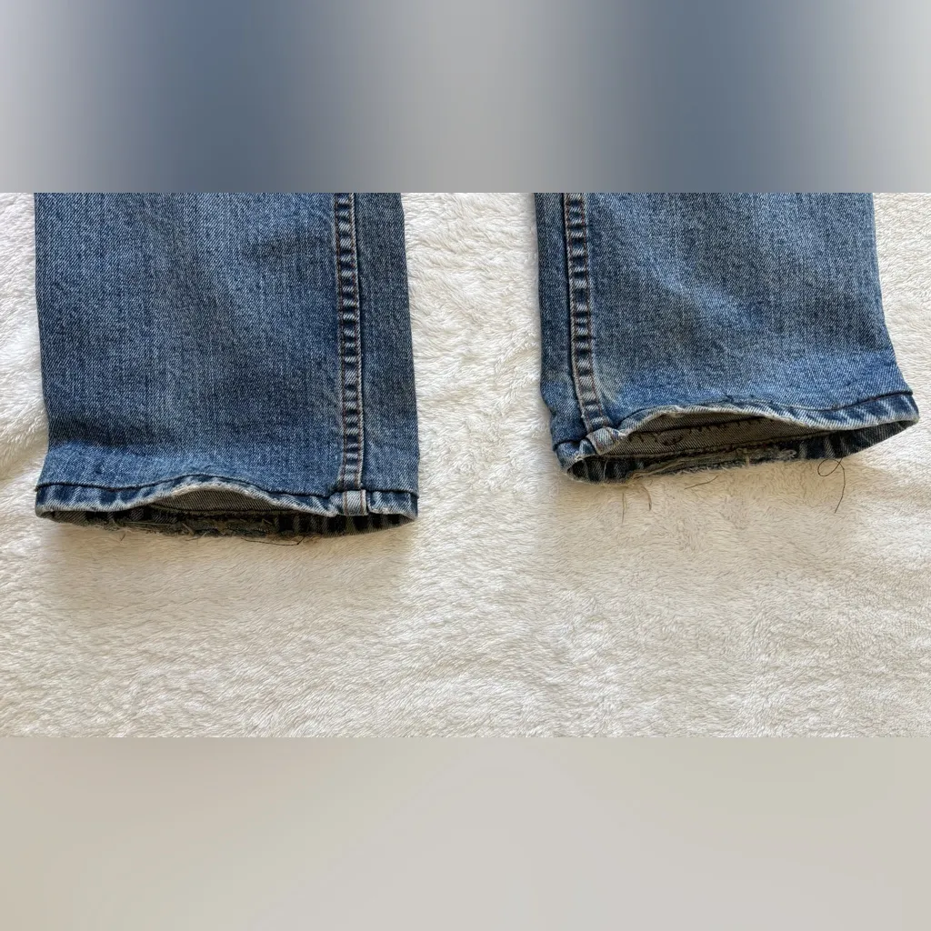 Harley-Davidson Women’s Bootcut Jeans - Size 6 Motorcycle Biker Distressed Denim - Image 7