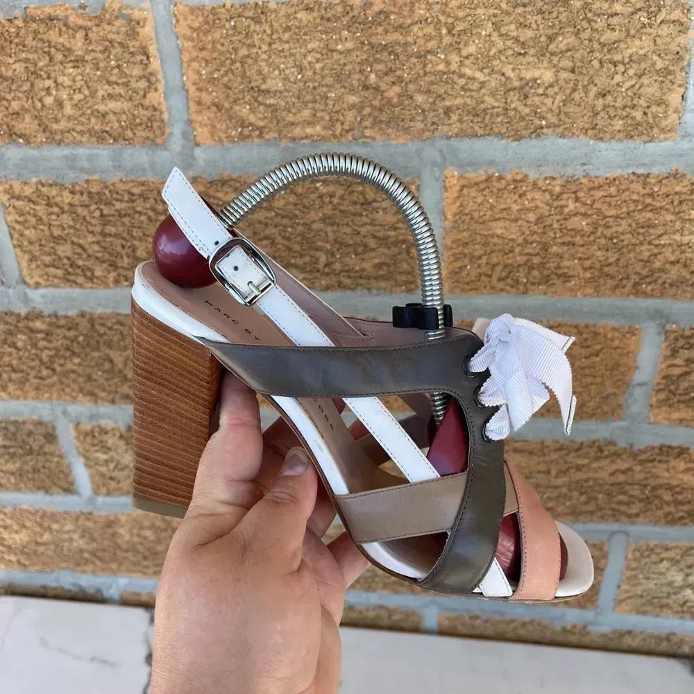 Marc by Marc Jacobs  multicolored heel sandals 37 - Image 8