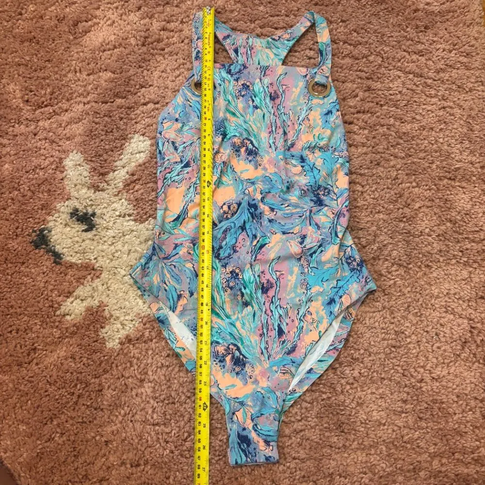 Urban Outfitters Out From Under Womens One Piece Swim Abstract Bathing Suit Sz M - Image 9