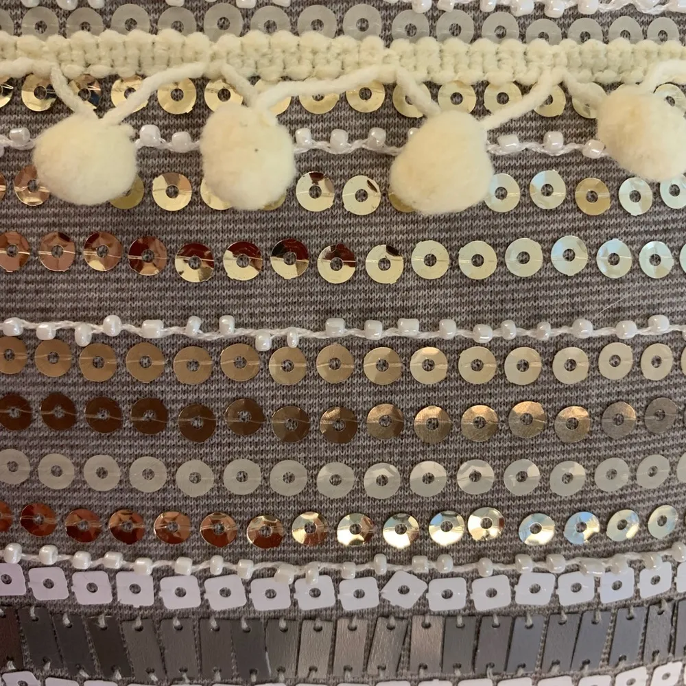 English Rose sequin mini skirt. - Image 5