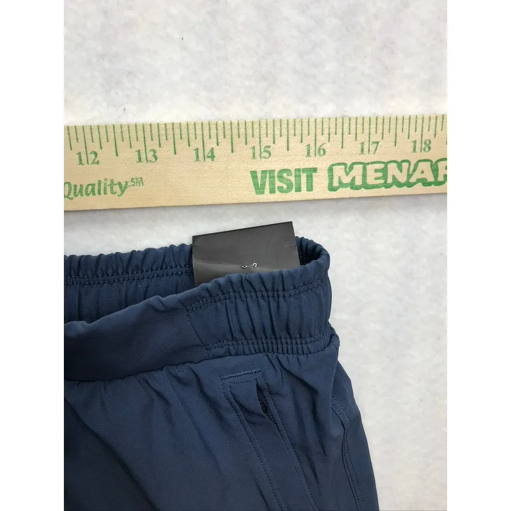 CALLA JOURNEY COLLECTION Mid Rise Relaxed Fit 8 inch Inseam Shorts M Navy Blue Size M - Image 4