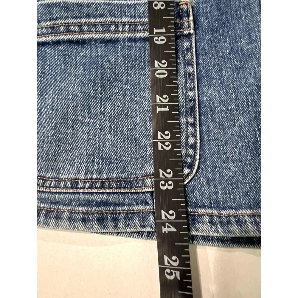 Vintage Jones Sport Retro Jean Jacket Medium Wash Size Medium Cowgirl Festival Blue - Image 10