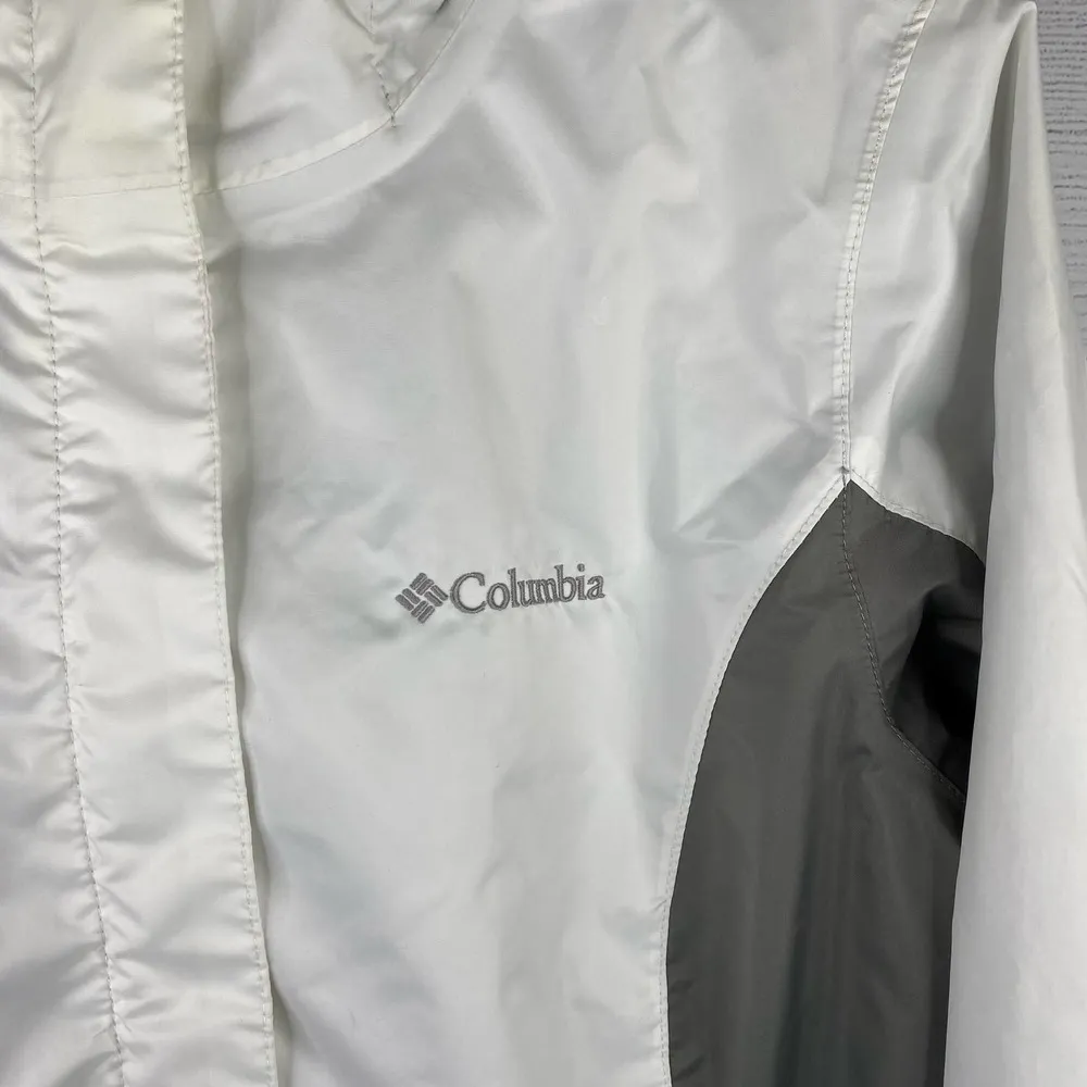 Columbia Womens Arcadia II Lightweight Hooded Packable Rain Jacket size Small - Image 11