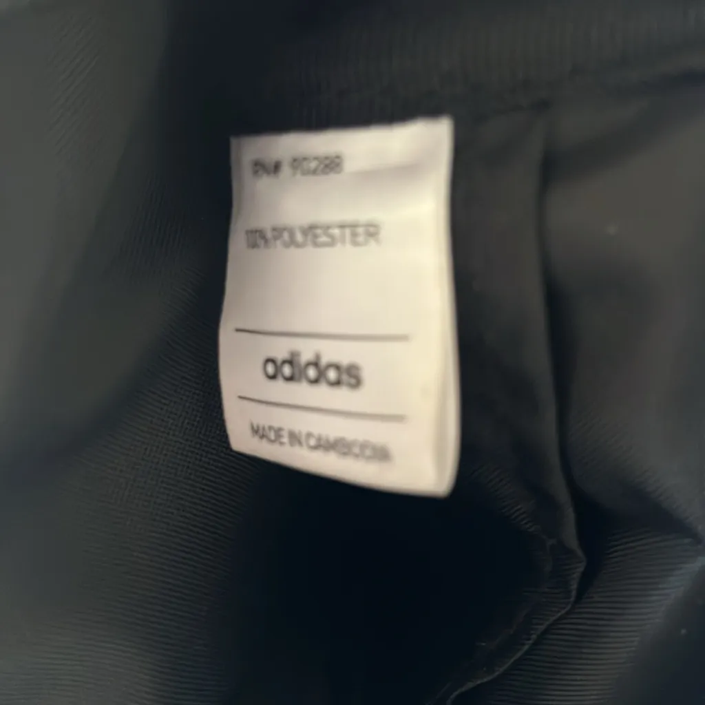 Adidas Black and White Messenger Bag - Image 3
