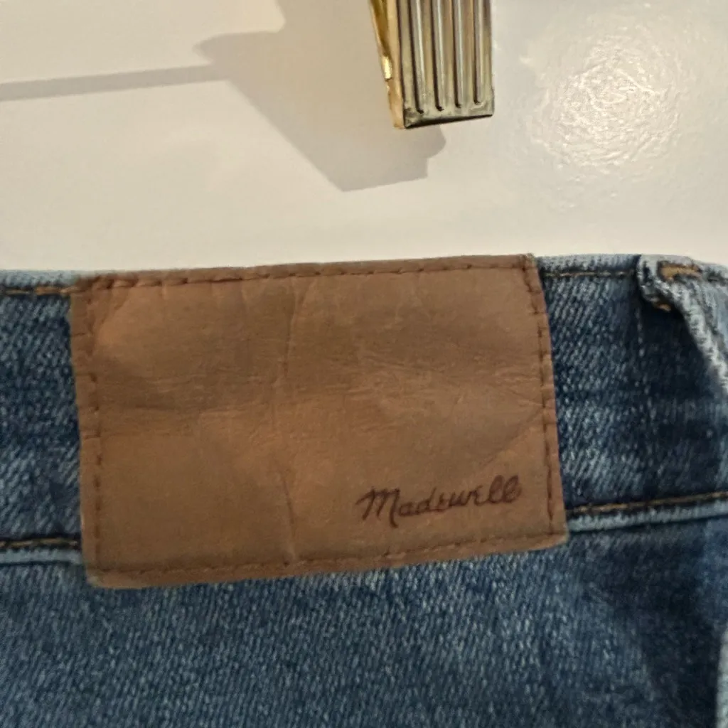 Madewell Cali Demi Bootcut Jeans Blue Size 33P - Image 9