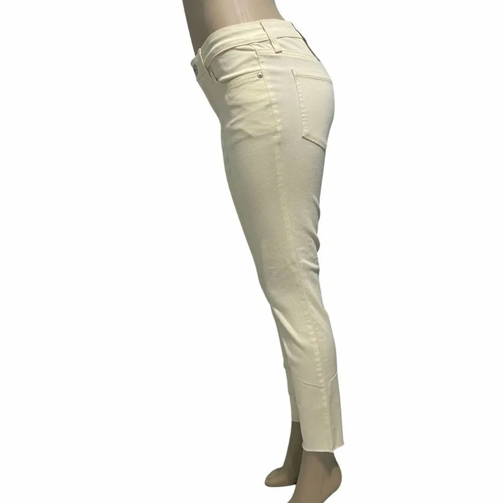 Style & Co Skinny Ankle Jeans High French‎ Butter 6 - Image 15