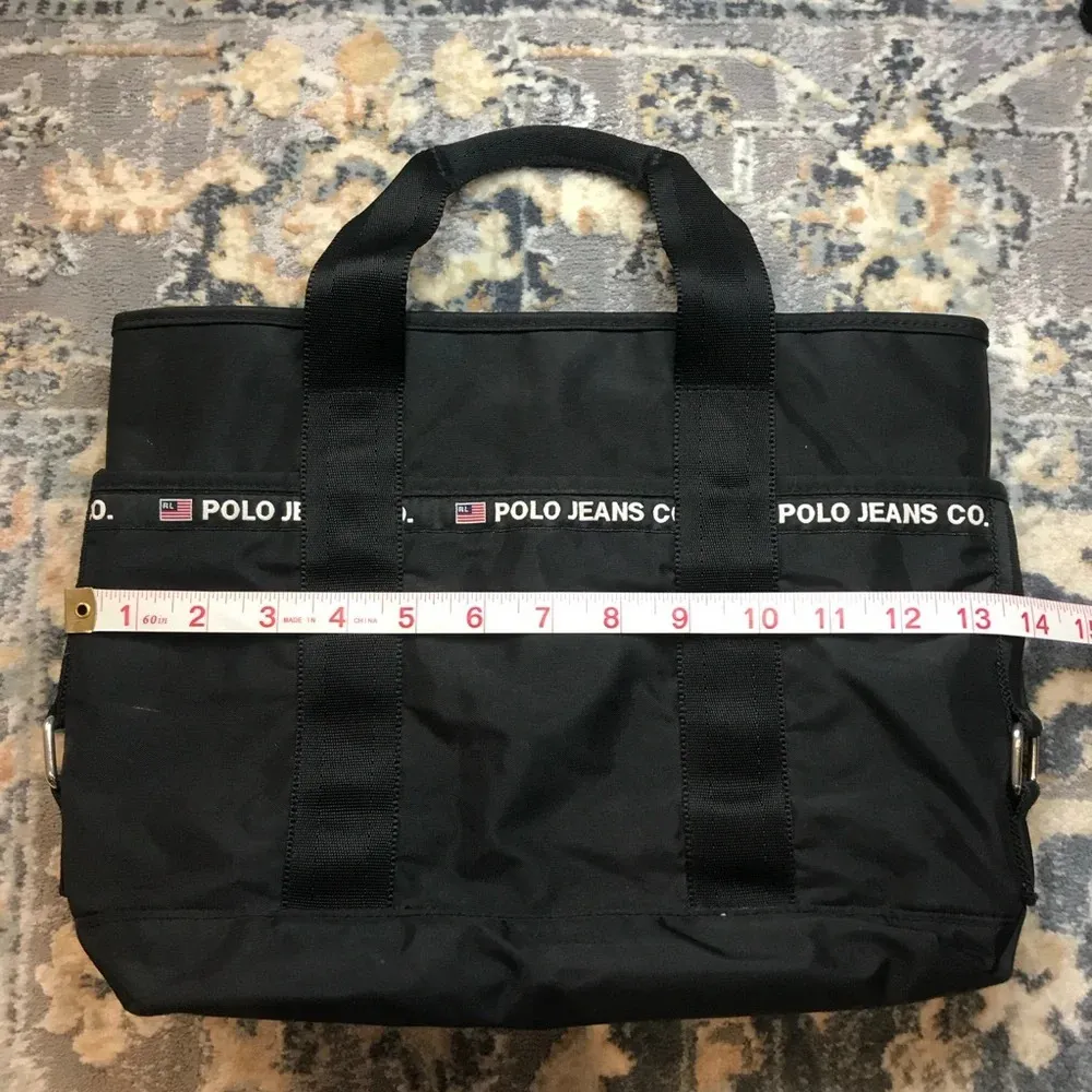 Polo jeans mini tote vtg Black - Image 2