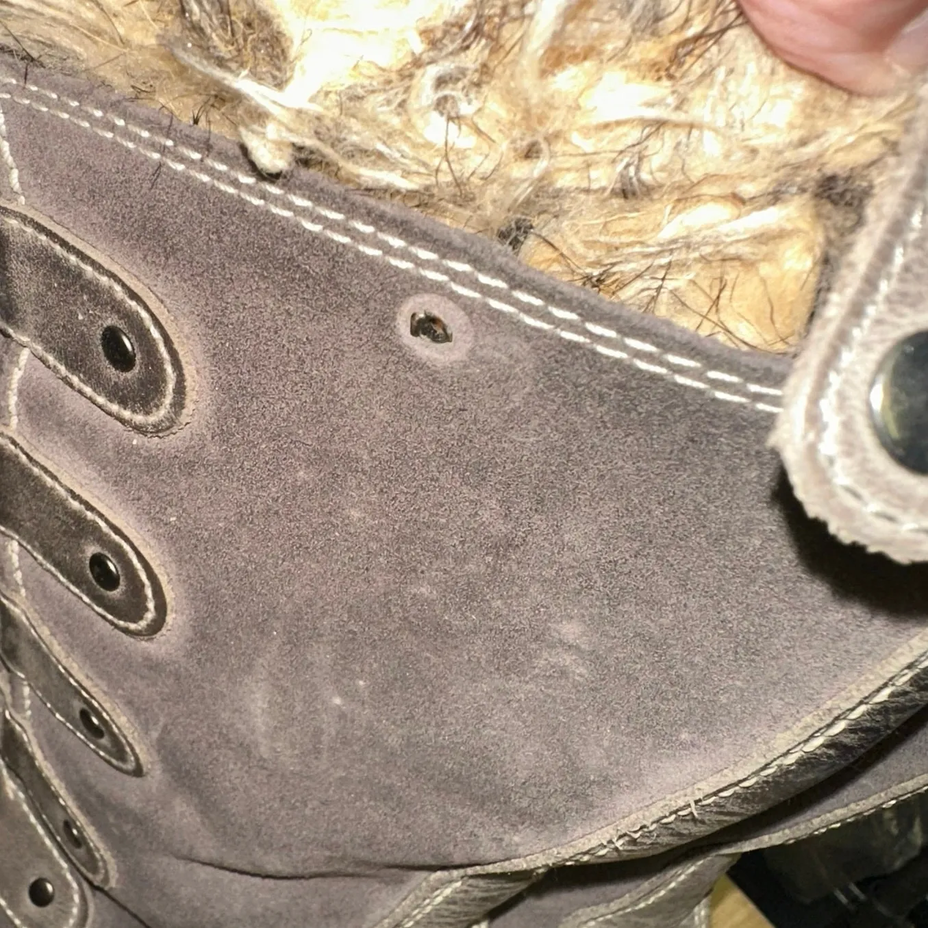 Sorel Joan of Arctic Waterproof Winter Boots Quarry & Black Size 6 - Image 10