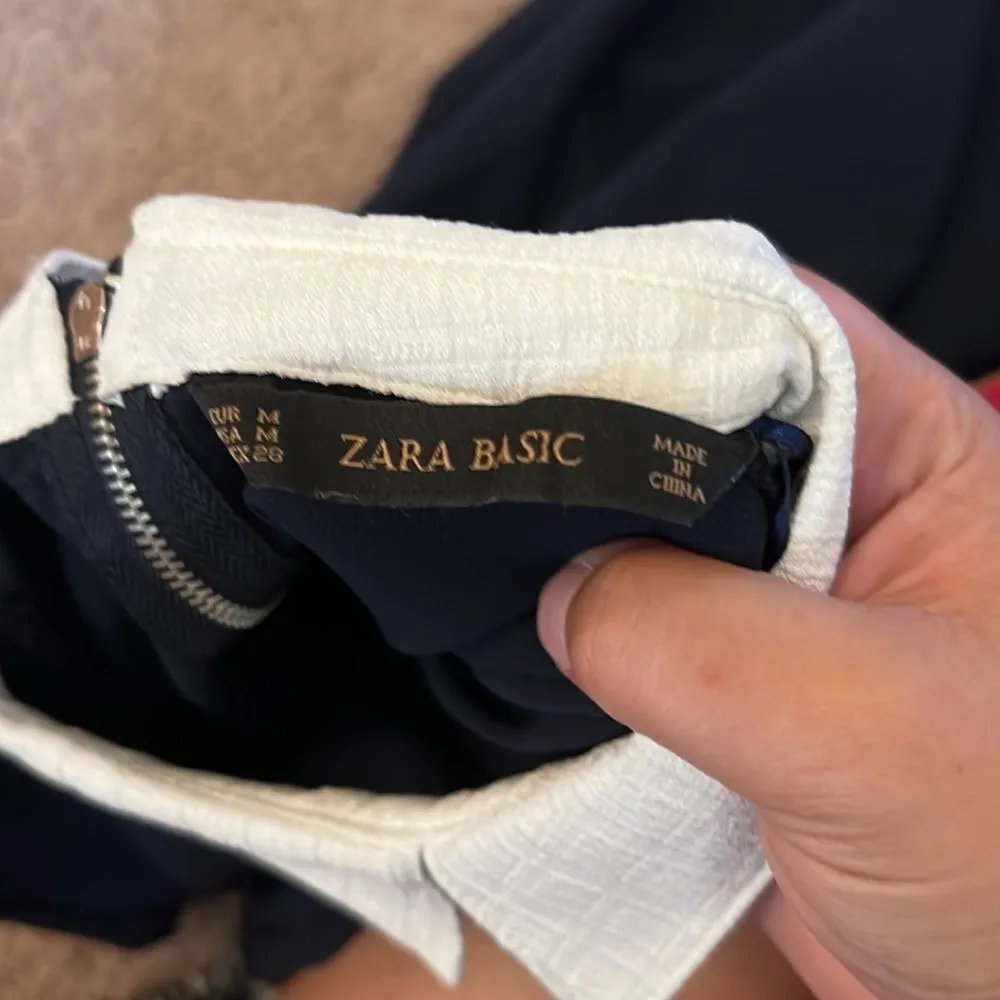 Zara navy dress M - Image 6