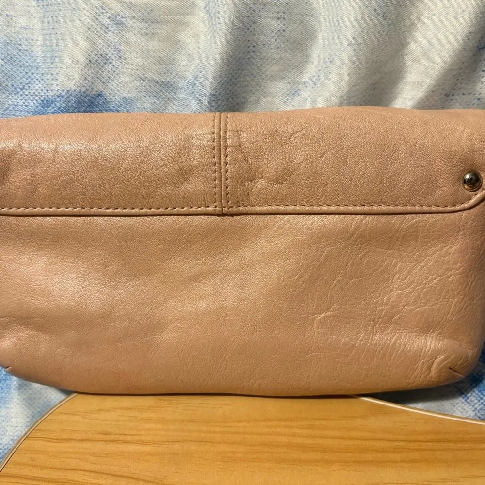 Coach Pink Leather Wristlet Clutch - Image 3
