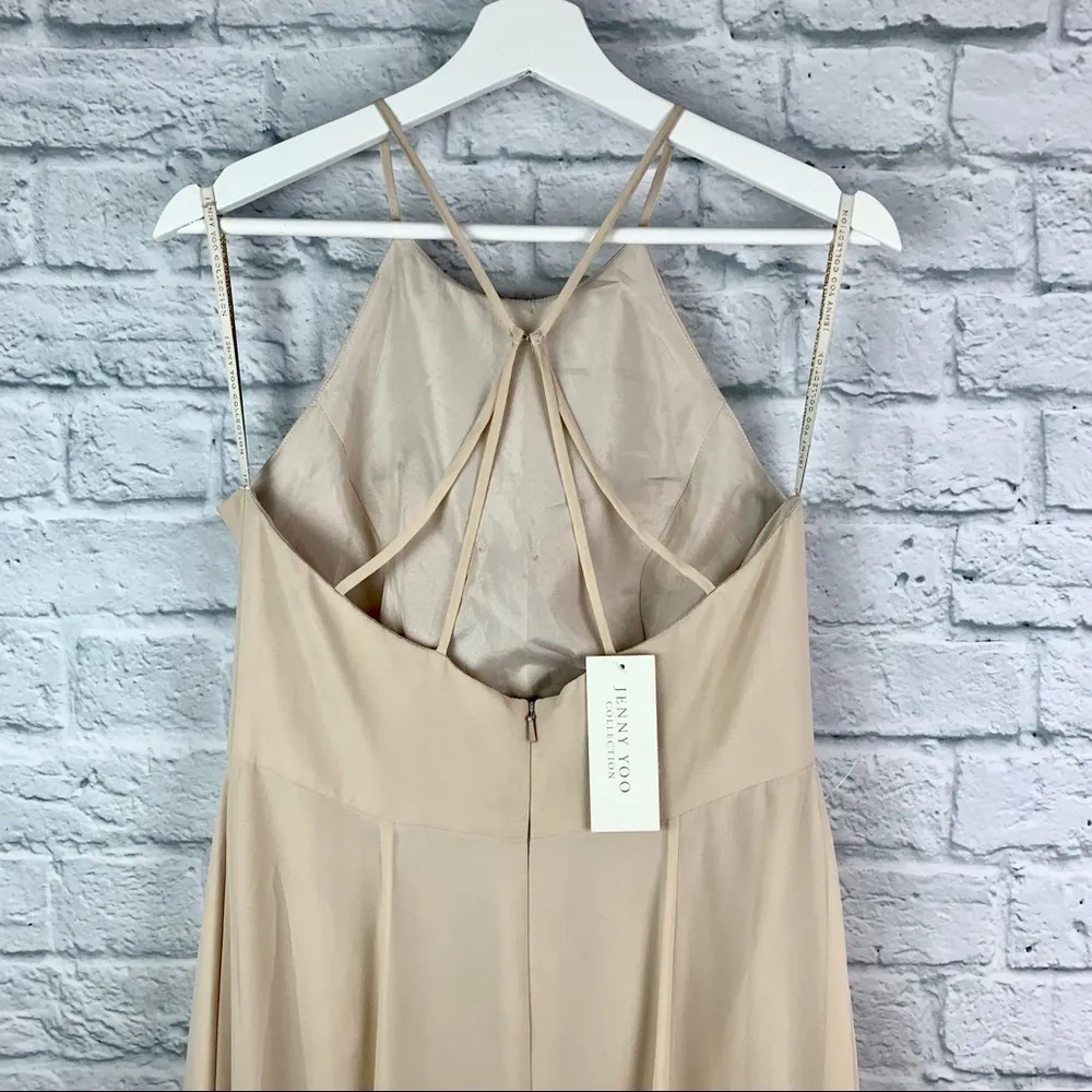 Jenny Yoo Halter Neck Maxi Cocktail Prom Dress Gown 8 NWT - Image 7