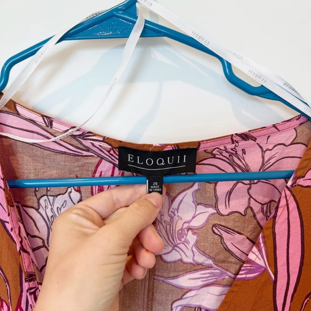 New. Eloquii Floral Summer Dress - Image 5
