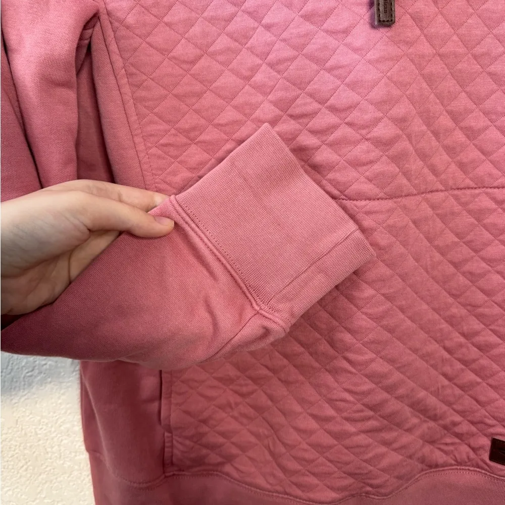 L.L. Bean Quilted Quarter Zip Comfy Pullover - Size Small - Image 7