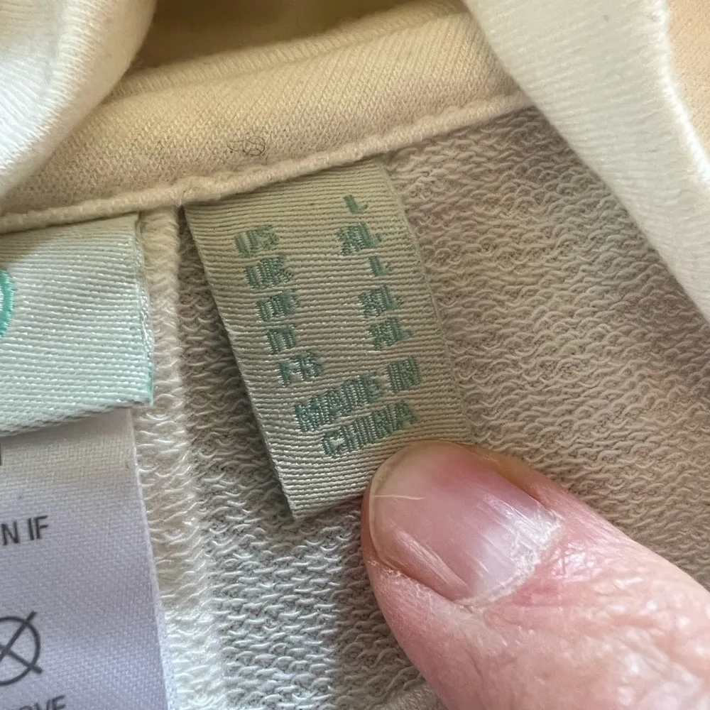 LOGO Lounge by Lori Goldstein French Terry Cowl Neck Top Tunic Shirt Large - Image 6