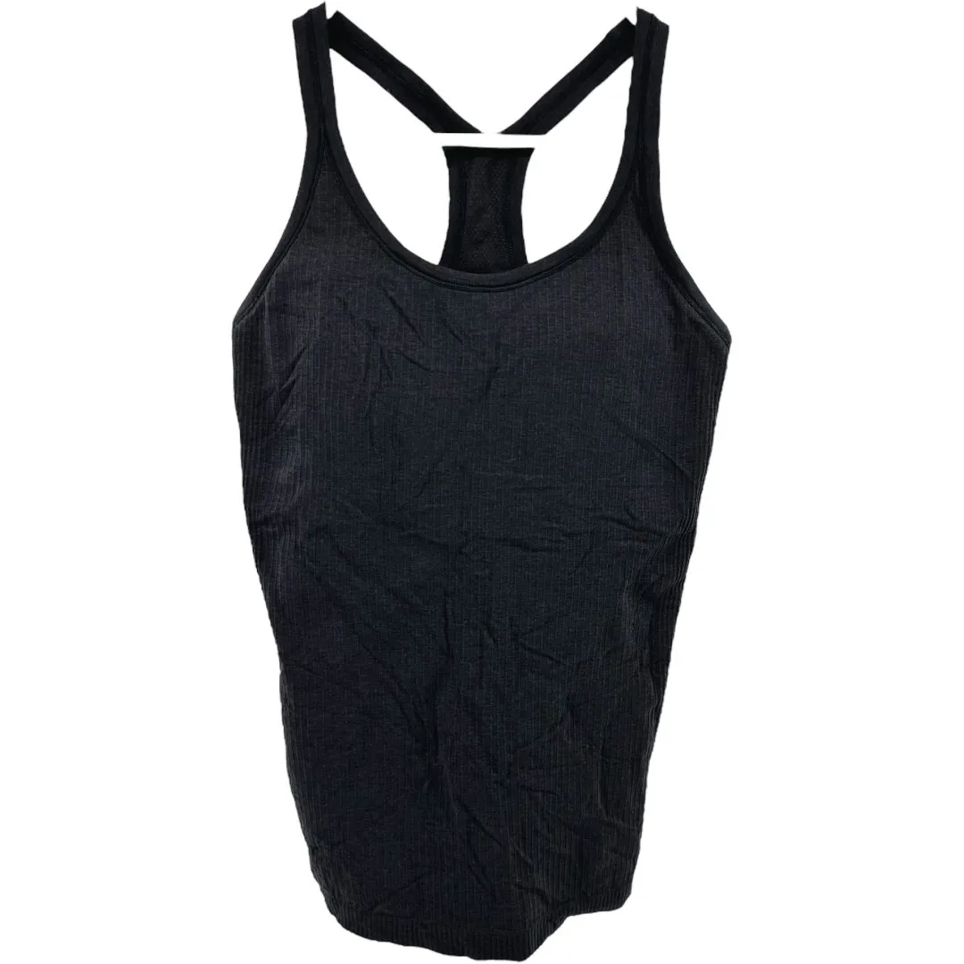 Lululemon Ebb To Street Tank Racerback Seamless Slim Wicking Lycra Black 6 - Image 2