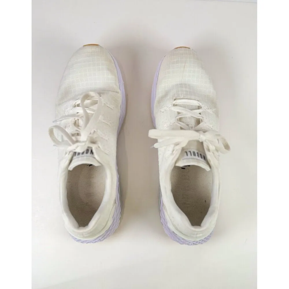 Nobull Adult Shoes White Allday Ripstop Athletic Running Sneaker Women 9.5 Men 8 - Image 8