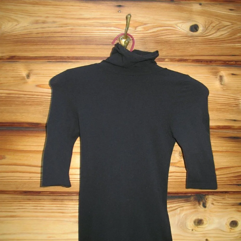 NWT  Revolve Black Short Sleeve Bodysuit OS S M L XL - Image 5