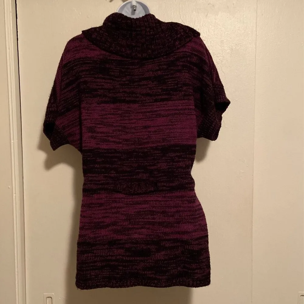 Cowl Neck Belted Sweater - Image 5