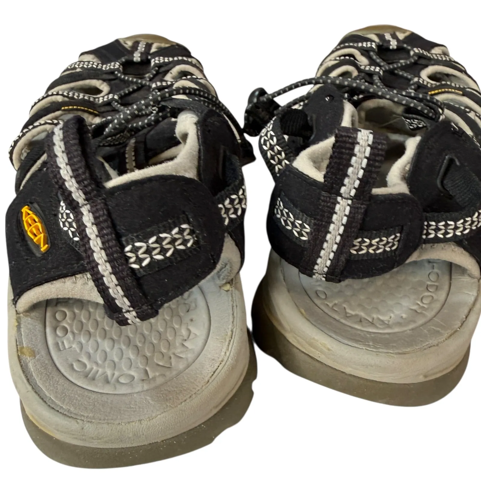 KEEN Women's Newport H2 Waterproof Sport Sandals Size 10.5 Black Grey Gorpcore - Image 2