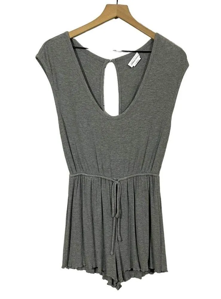 Lovers + Friends Tracey Romper - Gray - XS - Image 8